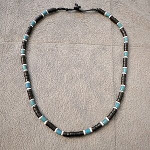 Beaded Surf/Beach Necklace, 20”